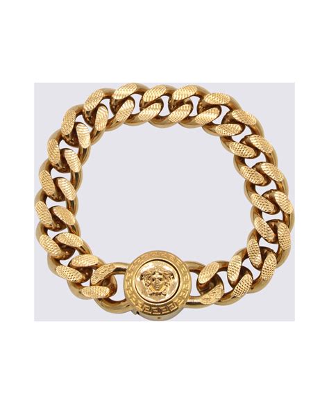 versace goldtone bracelet